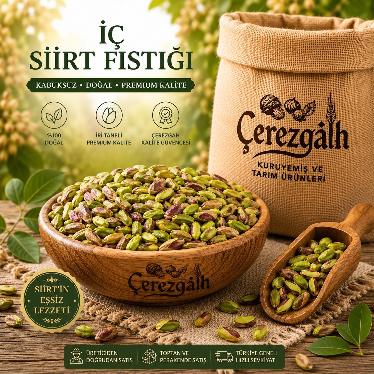 İç Siirt Fıstığı